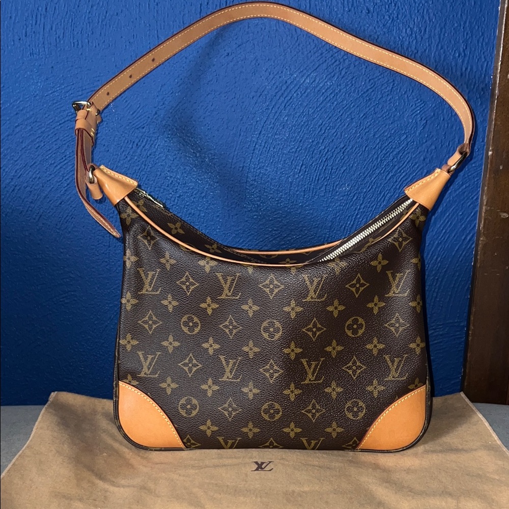 Louis Vuitton Classic Monogram Boulogne Shoulder Bag